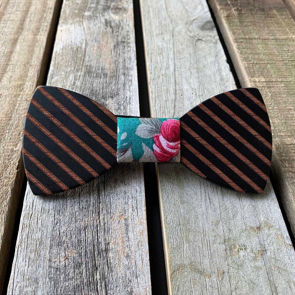 Men's Wooden Bow Tie